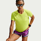 Nike Tempo Dri-FIT hardloopshorts met halfhoge taille en binnenbroekje voor dames