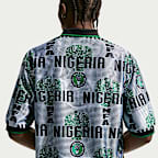 Playera de fútbol de manga corta Nike Dri-FIT Nigeria Energy para hombre
