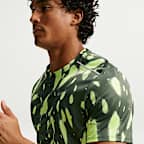 Nike Miler Dri-FIT UV Protection-løbeoverdel med korte ærmer til mænd