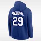 Tarik Skubal Los Angeles Dodgers Club Men's Nike MLB Pullover Hoodie
