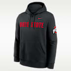 Sudadera con capucha sin cierre universitaria Nike para hombre Ohio State Sideline Club