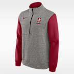 Stanford Club Men's Nike College 1/2-Zip Crew