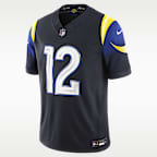 Puka Nacua Los Angeles Rams Rivalries Collection Men's Nike Dri-FIT NFL Limited Jersey