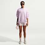 Maglia a girocollo oversize Nike Studio Fleece Medium Weight – Donna