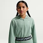 Nike Pro Fleece Big Kids' (Girls') Dri-FIT Full-Zip Hoodie
