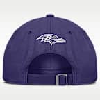 Baltimore Ravens Primetime Club Wordmark Men's Nike NFL Adjustable Hat
