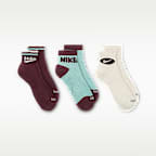 Nike Everyday Plus Ankle Socks (3 Pairs)