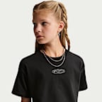 Playera para niños talla grande Nike Sportswear Club Select