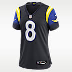 Jersey Nike de la NFL Game para mujer Jared Verse Los Angeles Rams Rivalries Collection