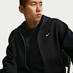 Sweat à capuche à zip Nike Solo Fleece pour homme