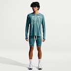 Playera de cuello redondo Dri-FIT con diseño tipo waffle para hombre Nike Stride