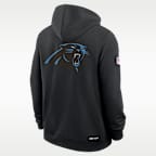 Carolina Panthers Utility Player Sideline Men's Nike Dri-FIT NFL Full-Zip Hoodie