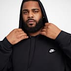 Sudadera con gorro sin cierre de French Terry oversized para hombre Nike Club Fleece