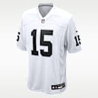 Jersey Nike de la NFL Game para hombre Fernando Mendoza Las Vegas Raiders 2026 NFL Draft First Round Pick