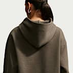 Sudadera con gorro sin cierre oversized para mujer Nike Studio Fleece Medium Weight