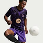FC Barcelona Uit Kobe Dri-FIT warming-up voetbaltop voor heren