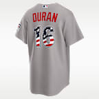 Jarren Duran Boston Red Sox USA 250 Men's Nike MLB Stadium Jersey