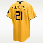 Jersey de béisbol Replica para hombre MLB Pittsburgh Pirates City Connect (Roberto Clemente)