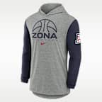 Arizona Basketball Men's Nike Dri-FIT College Long-Sleeve Hooded T-Shirt