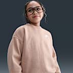 Sudadera oversized para niños talla grande Nike Sportswear Club Fleece