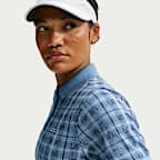 Nike Fairway Fresh Women's Dri-FIT Tartan Golf Polo