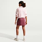 Nike Sportswear Studio Fleece Big Kids' (Girls') French Terry Skirt