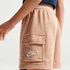 Nike Sportswear Little Kids' Pocket T-Shirt and French Terry Shorts Set