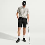 Męska koszulka polo do golfa z mikronadrukiem Nike Tailored Performance