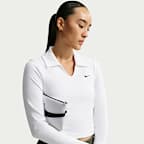Nike Sportswear Women's Tight Long-Sleeve Cropped Polo