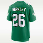 Saquon Barkley Philadelphia Eagles Men's Nike NFL Game Football Jersey