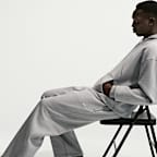 Nike Solo Swoosh Fleece-Hose mit offenem Saum (Herren)