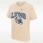 Detroit Lions Vintage Mod Easy Lane Big Kids' Nike NFL Short-Sleeve T-Shirt