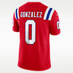 Christian Gonzalez New England Patriots Men's Nike Dri-FIT NFL Limited Jersey