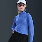 Nike One Dri-FIT-Skort mit hohem Bund (ältere Kinder, Mädchen)