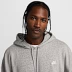 Sudadera con gorro sin cierre de French Terry oversized para hombre Nike Club Fleece
