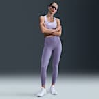 Leggings de cintura alta sin costura delantera de 7/8 para mujer Nike Universa