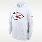 Kansas City Chiefs Initial Home Sideline Men's Nike Dri-FIT NFL Pullover Hoodie
