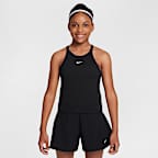 Camiseta de tirantes de cuello alto para niña Nike