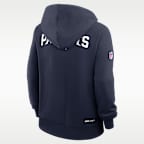 New England Patriots Sideline Women's Nike Dri-FIT NFL Pullover Hoodie