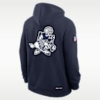 Dallas Cowboys Alt Standard Issue Men's Nike Dri-FIT NFL Pullover Hoodie
