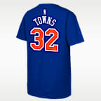 New York Knicks Karl-Anthony Towns Nike Grade School Basketball T-Shirt