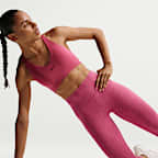 Nike Universa Women's High-Waisted Printed 7/8 Leggings with No Front Seam