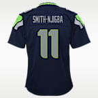 Jersey Nike de la NFL Game para niños talla grande Jaxon Smith-Njigba Seattle Seahawks