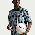 Playera de fútbol de manga corta Nike Dri-FIT Nigeria Energy para hombre