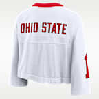 Ohio State Logo Women's Nike Dri-FIT College Cropped Jersey