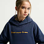 Sudadera con gorro oversized de tejido Club Fleece para niños talla grande Caitlin Clark