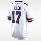 Jersey de fútbol americano Game para hombre NFL Buffalo Bills (Josh Allen)