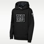 New York Giants Salute to Service Sideline Club Big Kids' Nike NFL Pullover Hoodie