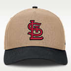 Gorra de rejilla Nike de la MLB ajustable con estructura A-Frame para hombre St. Louis Cardinals Rise