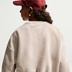 Nike Sportswear Club Fleece Sudadera de cuello redondo y ajuste amplio - Niña